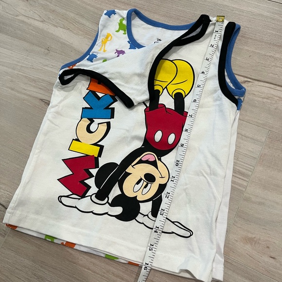 Disney Mickey and Toy Story Sleeveless Tanks Bundle Size 4T - Picture 9 of 9